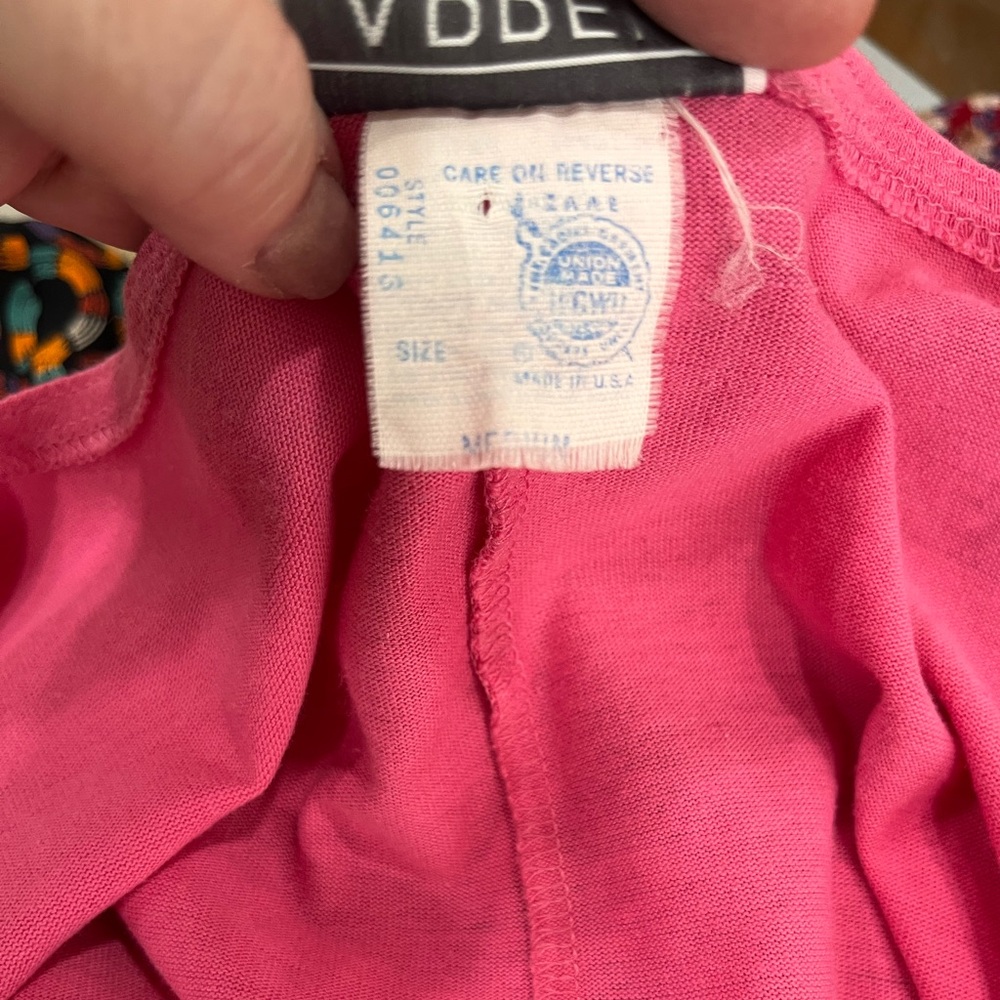 Barbiecore Appel hot Pink One Piece cotton vintage Jumpsuit Size M - Picture 9 of 12